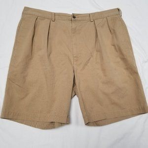 POLO RALPH LAUREN Mens Pleated Khaki Chino Shorts